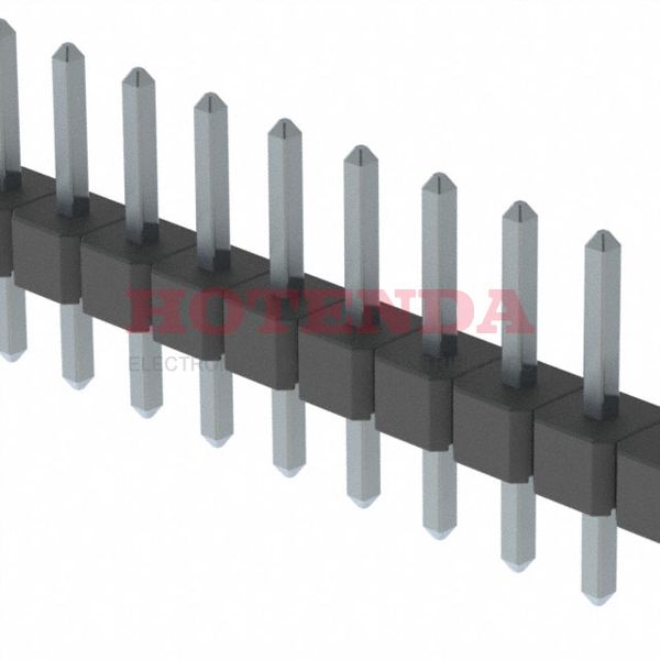 M22-2512046 - Headers &amp; Wire Housings 20 SIL VERT PIN HDR TIN