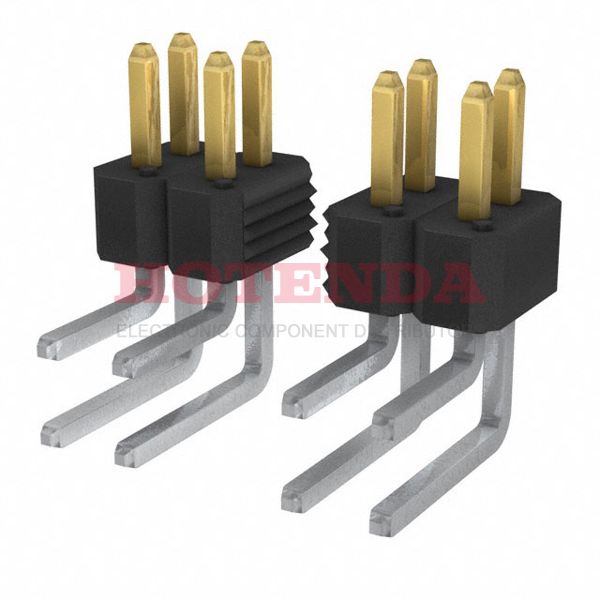 77317-110-10LF - Conn Unshrouded Header HDR 10 POS 2.54mm Solder RA Thru-Hole Bag