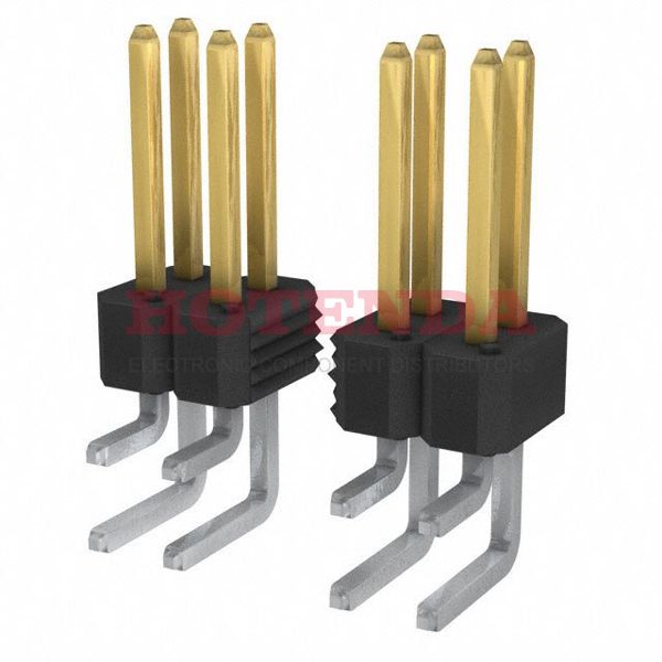 77317-117-10LF - Conn Unshrouded Header HDR 10 POS 2.54mm Solder RA Thru-Hole Bag