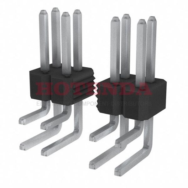 77317-403-48LF - BERGSTIK® Series 2-Row Header, Breakaway Solder Phosphor Bronze Bulk Through Hole, Right Angle Tin Thermoplastic 48-Position Board to Board 0.190 4.83mm Height