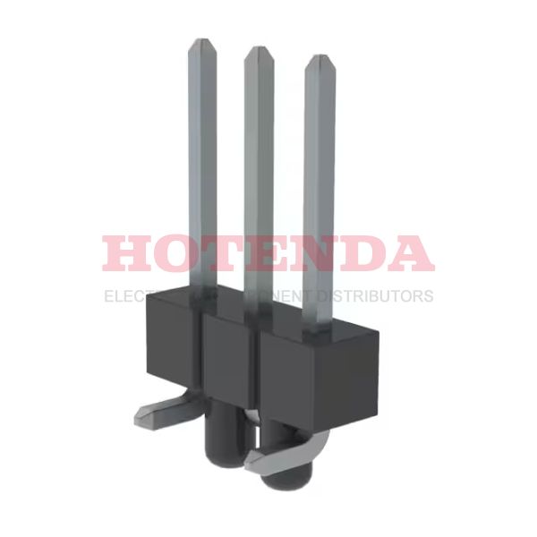 TSM-103-02-T-SV-A - Conn Unshrouded Header HDR 3 POS 2.54mm Solder ST SMD