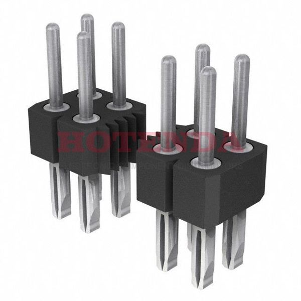 802-80-038-66-001101 - CONN HDR 38POS 0.100 PRESS FIT