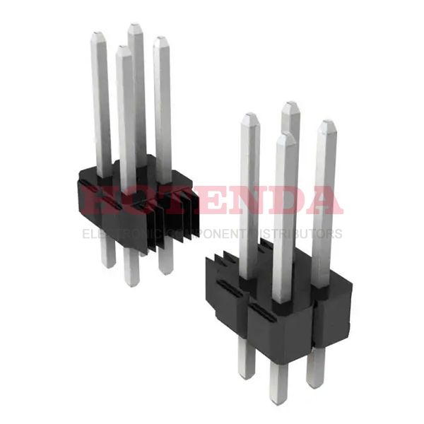 929710-11-19-RK - Headers &amp; Wire Housings 38/PS/2R/STR.318- .125/TIN/ROHS