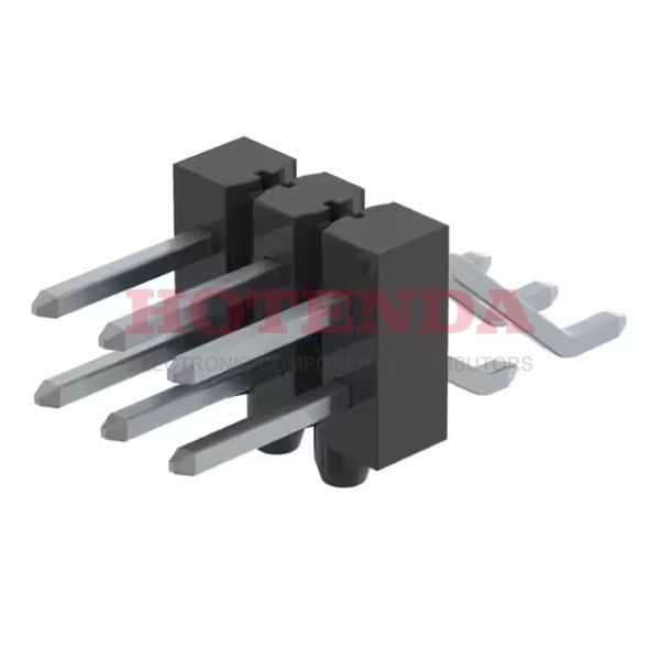 TSM-103-01-T-DH-A-K-TR - Conn Unshrouded Header HDR 6 POS 2.54mm Solder RA SMD T/R