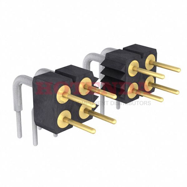 499-V3-268-10-009101 - CONN HDR 68POS 2.54MM T/H R/A