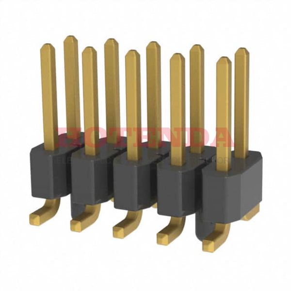 TSM-105-01-G-DV-A-P-TR - Conn Unshrouded Header HDR 10 POS 2.54mm Solder ST SMD T/R