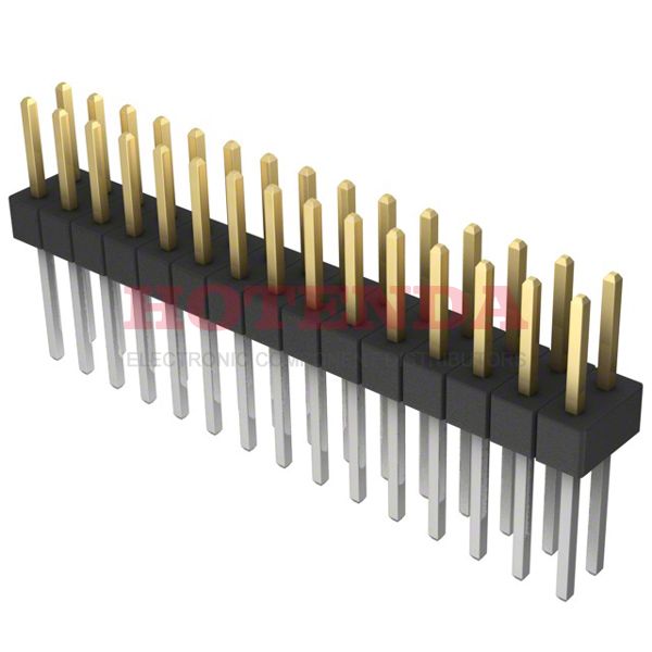 PBC15DACN - CONN HEADER .100 DUAL STR 30POS