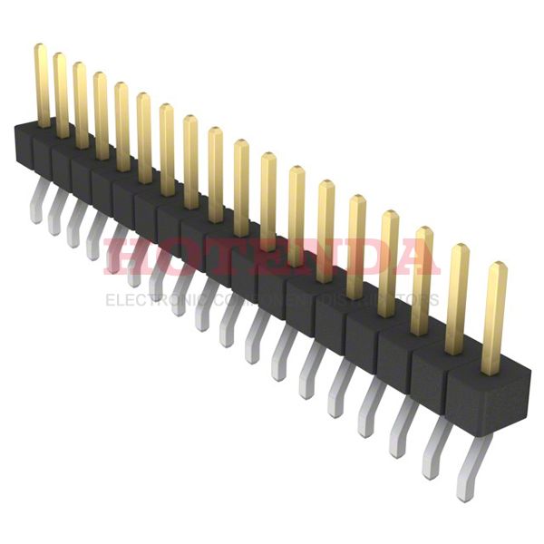 GBC18SBSN-M89 - CONN HEADER SMD R/A 18POS 2.54MM