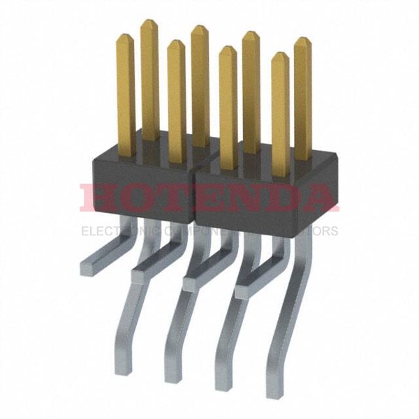 MMT-104-02-L-MT - SAMTEC MMT-104-02-L-MT Board-To-Board Connector, MMT Series, 8 Contacts, Header, 2 mm, Surface Mount, 2 Rows