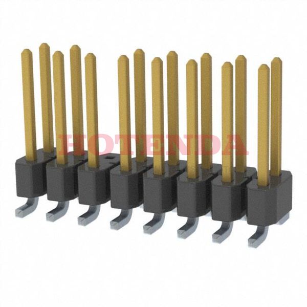 TSM-108-02-L-DV-012-P-TR - Conn Unshrouded Header HDR 16 POS 2.54mm Solder ST SMD T/R