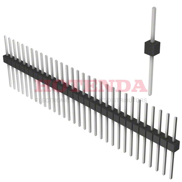 PEC31SFDN - CONN HEADER .100 SINGL STR 31POS