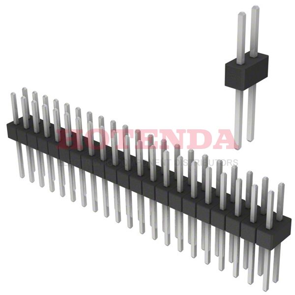 PEC21DACN - CONN HEADER .100 DUAL STR 42POS