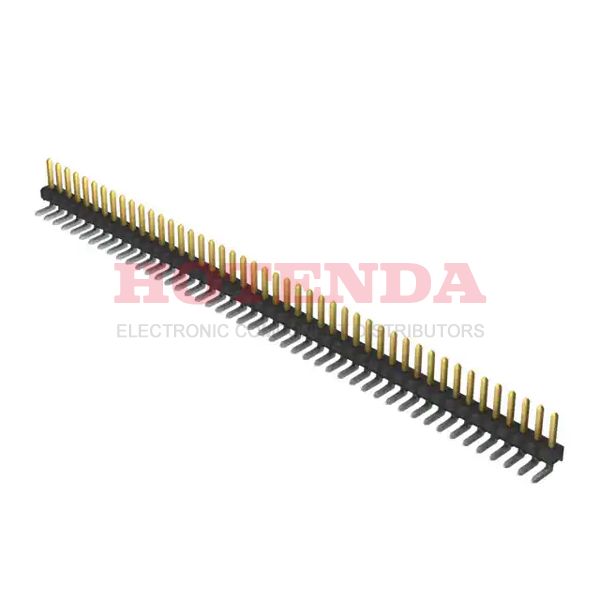 TSW-146-08-L-S-RA - SAMTEC TSW-146-08-L-S-RA Board-To-Board Connector, Right Angle, TSW Series, 46 Contacts, Header, 2.54 mm, Through Hole