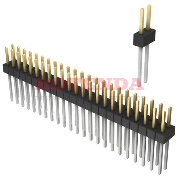 PBC23DADN - CONN HEADER .100 DUAL STR 46POS