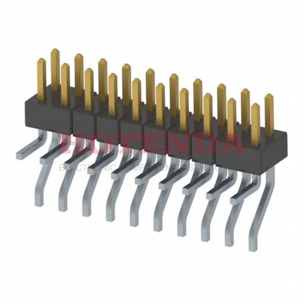 MMT-110-01-S-MT-TR - Conn Unshrouded Header HDR 20 POS 2mm Solder RA Thru-Hole/SMD T/R