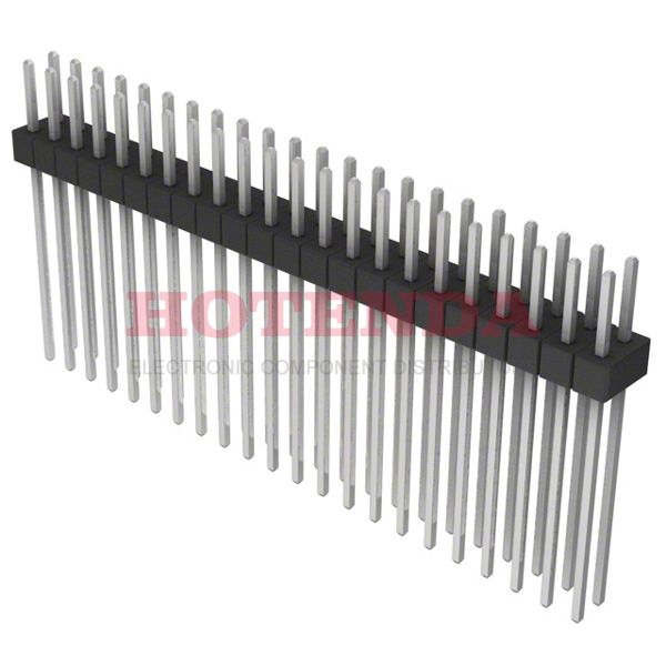 PEC22DAGN - CONN HEADER .100 DUAL STR 44POS