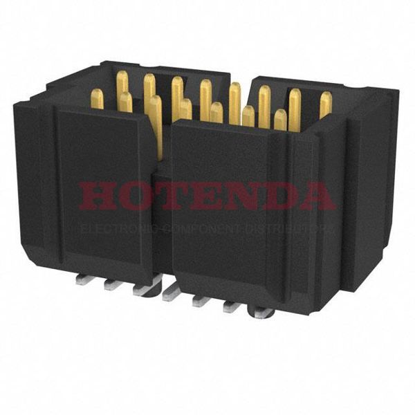 BKT-115-04-L-V-S-A-P - Conn Shrouded Header HDR 15 POS 1mm Solder ST SMD Tube