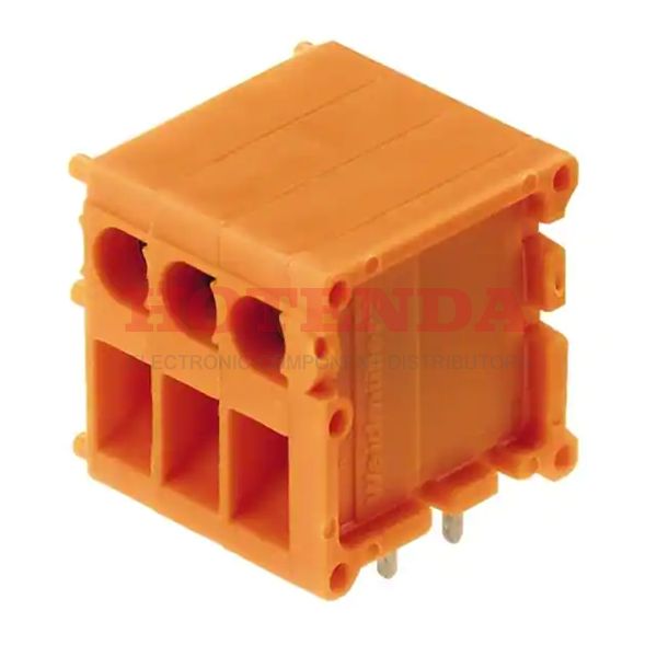 0593960000 - 0.200 5.08mm Orange Bulk Polyamide (PA), Nylon Through Hole Horizontal with Board Screw - TOP Clamp 1 Levels 14-26 AWG Omnimate TOP1.5GS