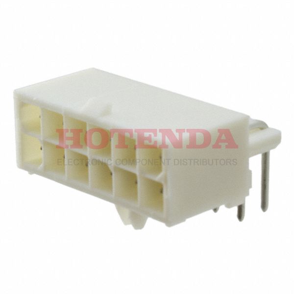 770972-1 - CONN HDR 12POS R/A DUAL .163 TIN