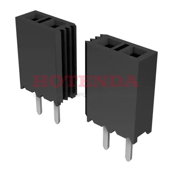 BCS-138-L-S-TE-009 - 1 Rows Receptacle Solder Phosphor Bronze Through Hole Tube Gold Liquid Crystal Polymer (LCP), Glass Filled 38 Positions Female Socket