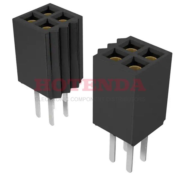 SFMC-139-T1-FM-D - Conn Socket Strip SKT 78 POS 1.27mm Solder ST Thru-Hole