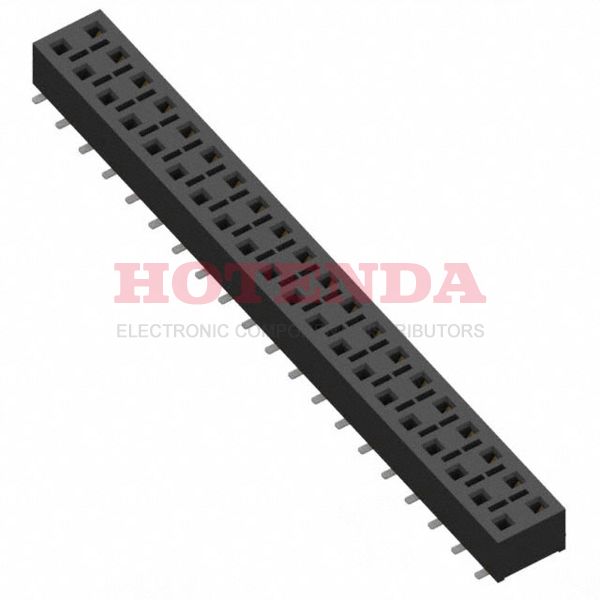 HLE-120-02-F-DV-TR - 2 RowsReceptacleSolderBeryllium CopperSurface MountTape &amp; Reel (TR)GoldLiquid Crystal Polymer (LCP)40 PositionsFemale Socket