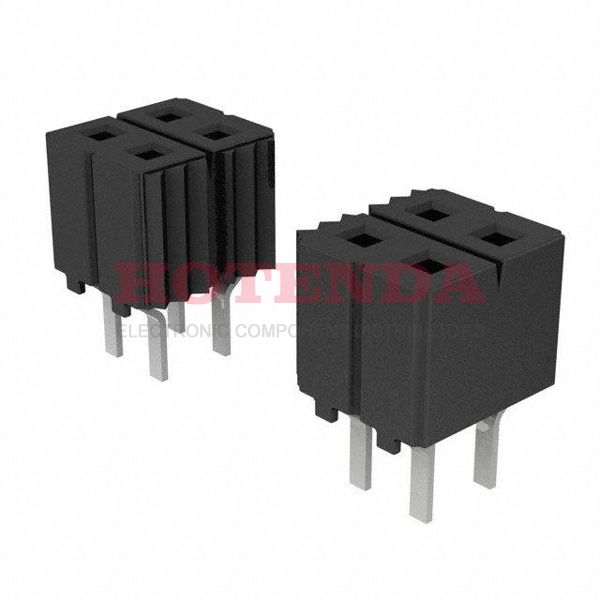 CES-137-01-L-D - 2 Rows Receptacle Solder Phosphor Bronze Through Hole Bulk Gold Polybutylene Terephthalate (PBT) 74 Positions Female Socket