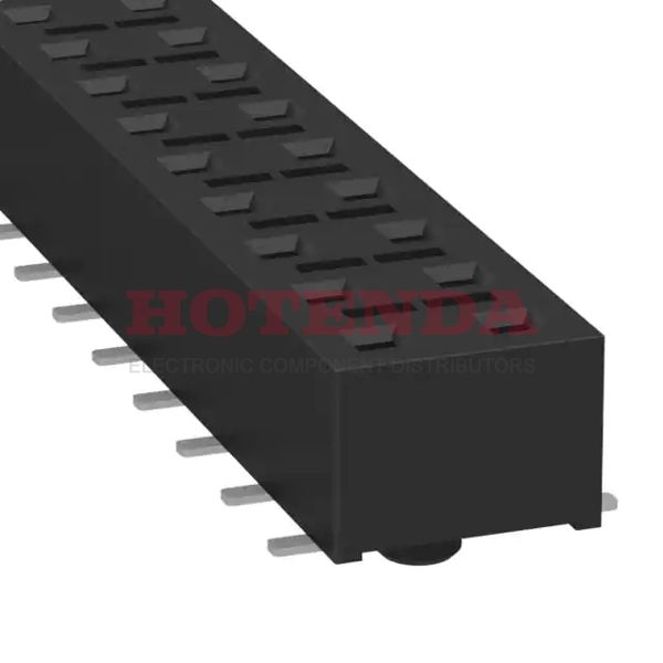 HLE-113-02-F-DV-BE-A-P - 2 RowsReceptacle, Bottom EntrySolderBeryllium CopperSurface MountTubeGoldLiquid Crystal Polymer (LCP)26 PositionsFemale Socket