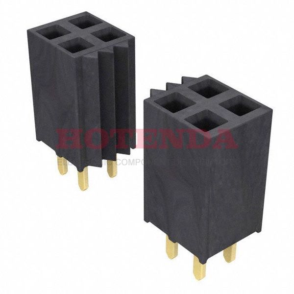 SSW-149-01-G-D - SAMTEC SSW-149-01-G-D Board-To-Board Connector, SSW Series, 98 Contacts, Receptacle, 2.54 mm, Through Hole, 2 Rows