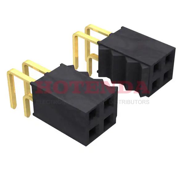 SSW-133-02-G-D-RA - CONN RCPT 66POS 0.1 GOLD PCB R/A