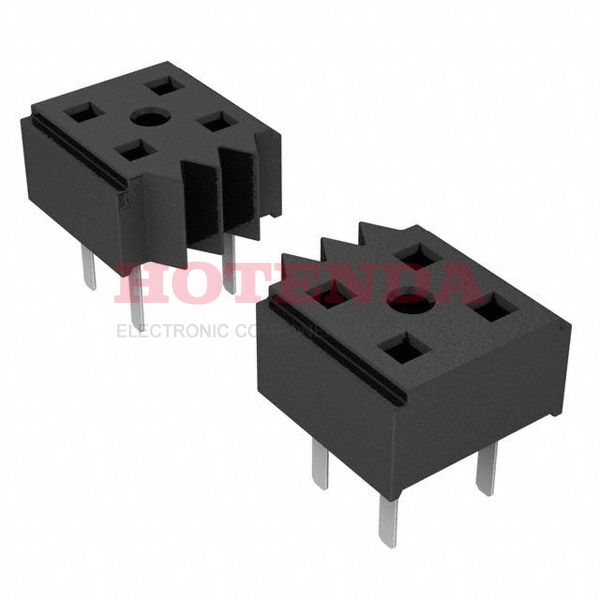 CLT-108-01-FM-D - 2 Rows Receptacle Solder Phosphor Bronze Through Hole Tube Gold Liquid Crystal Polymer (LCP) 16 Positions Female Socket