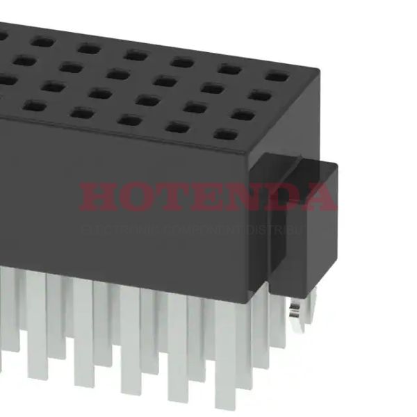 FOLC-135-04-S-Q-LC - 4 Rows Receptacle Solder Beryllium Copper Through Hole Tube Gold Liquid Crystal Polymer (LCP) 140 Positions Female Socket