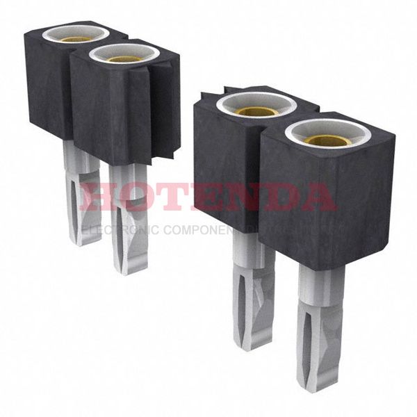 346-83-120-41-035101 - 1 RowsSocketPress-Fit, SolderBeryllium CopperThrough HoleBulkGoldPolycyclohexylenedimethylene Terephthalate (PCT), Polyester, Glass Filled20 PositionsFemale Socket