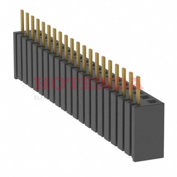 BSW-120-04-S-S-S - 1 RowsReceptacle, BreakawaySolderPhosphor BronzeThrough Hole, Bottom MountBulkGoldPolyethylene Terephthalate (PET), Glass Filled20 PositionsFemale Socket