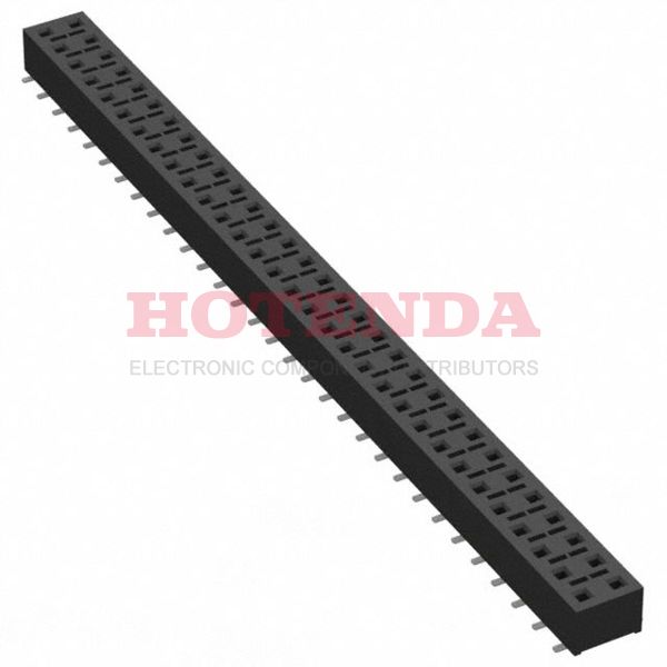 HLE-131-02-LM-DV - Conn Socket Strip SKT 62 POS 2.54mm Solder ST SMD