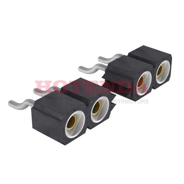 310-87-112-41-205101 - 1 Rows Socket Solder Beryllium Copper Surface Mount, Right Angle Bulk Gold Polycyclohexylenedimethylene Terephthalate (PCT), Polyester, Glass Filled 12 Positions Female Socket