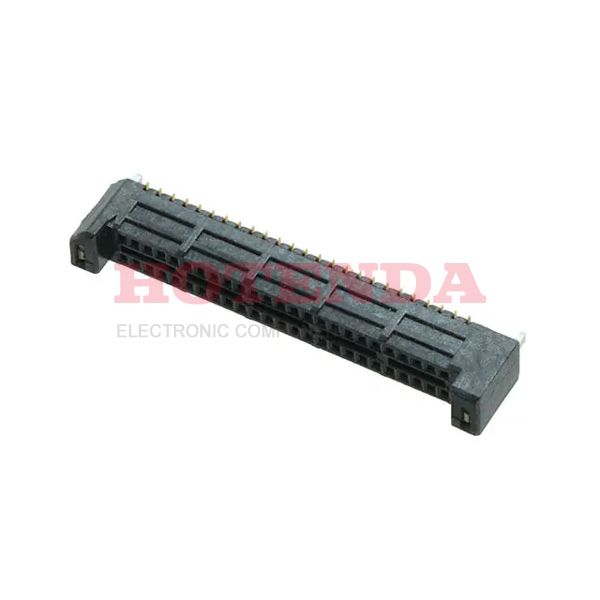 SEM-125-02-03.0-H-D-A - 2 RowsReceptacleSolderBeryllium CopperSurface MountTrayGoldLiquid Crystal Polymer (LCP)50 PositionsFemale Socket