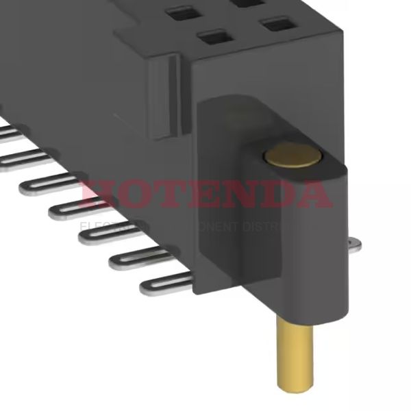 SFM-130-02-S-D-SN-K-TR - 2 Rows Receptacle Solder Beryllium Copper Surface Mount Tape &amp; Reel (TR) Gold Liquid Crystal Polymer (LCP) 60 Positions Female Socket