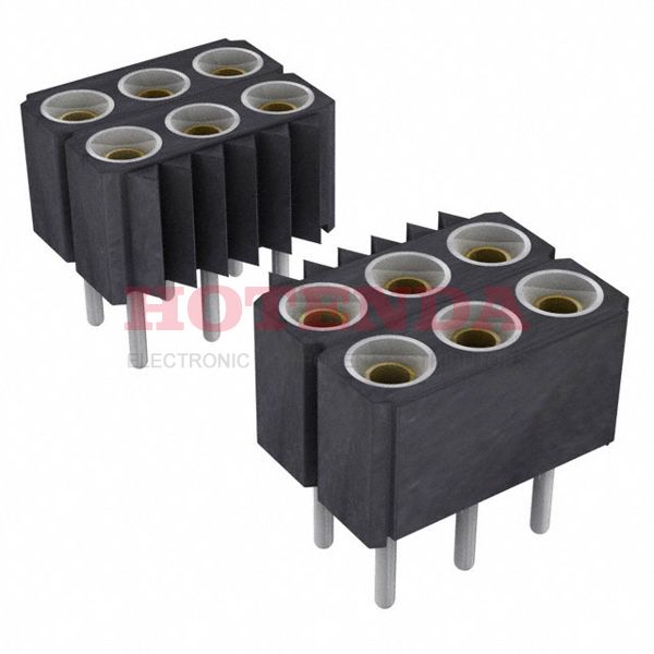 410-83-372-01-640101 - 3 RowsSocketSolderBeryllium CopperThrough HoleBulkGoldPolycyclohexylenedimethylene Terephthalate (PCT), Polyester, Glass Filled72 PositionsFemale Socket