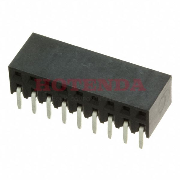 M20-7880946 - 2 RowsReceptacleSolderPhosphor BronzeThrough Hole, Right AngleTubeTinPolyamide (PA6T), Nylon 6T18 PositionsFemale Socket