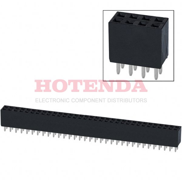 PPTC332LFBN - CONN HEADER FEM 66POS .1 DL TIN