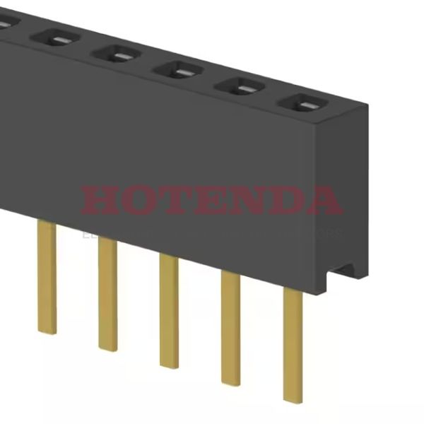 MMS-125-01-F-SV - 1 RowsReceptacleSolderPhosphor BronzeThrough HoleTubeGoldLiquid Crystal Polymer (LCP)25 PositionsFemale Socket