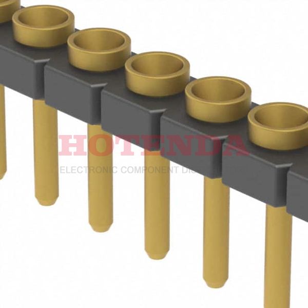 SL-111-G-31 - Conn Socket Strip SKT 11 POS 2.54mm Solder ST Thru-Hole