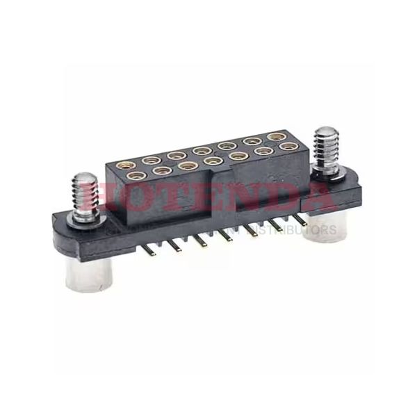 M80-4224442 - CONN 44POS FEMALE DIL VERT SMD