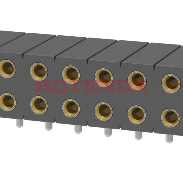 803-47-024-20-001000 - CONN RCPT 24POS 0.1 GOLD PCB R/A