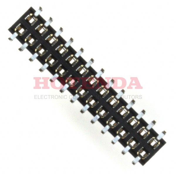 953426-6602-AR - CONN RCPT 26POS 0.079 GOLD PCB