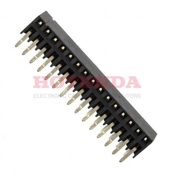 950430-7203-AR - CONN RCPT 30P 0.079 GOLD PCB R/A