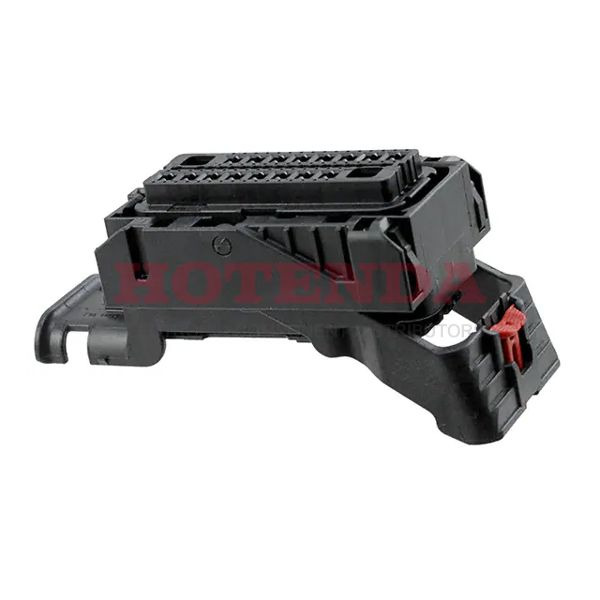 0348220013 - 4 Rows Receptacle Tray Black 66 Positions Free Hanging (In-Line) Female Socket Crimp MX123 34822