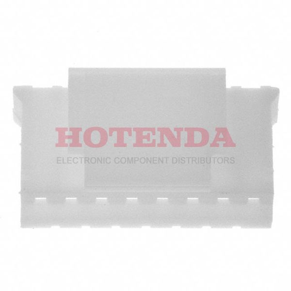 1735447-8 - 1 Rows Receptacle Bulk Natural 8 Positions Free Hanging (In-Line) Female Socket Crimp HPI Thermoplastic