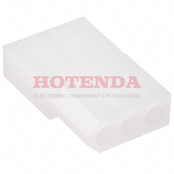 770333-1 - 1 Rows Receptacle Bulk Natural Free Hanging (In-Line) Male or Female Crimp Commercial .062 Pin and Socket Nylon